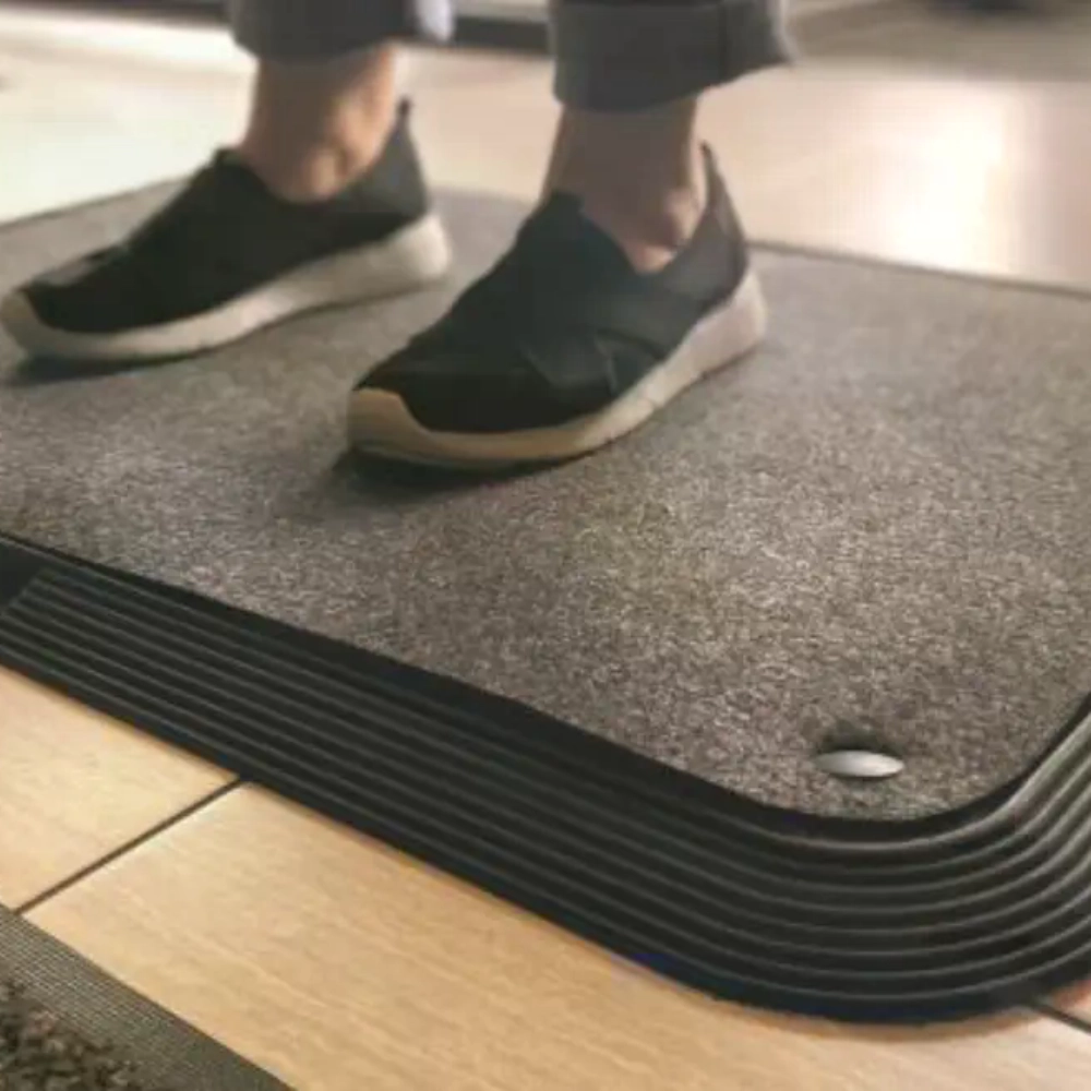 Micro-shield anti-bacterial floor mats