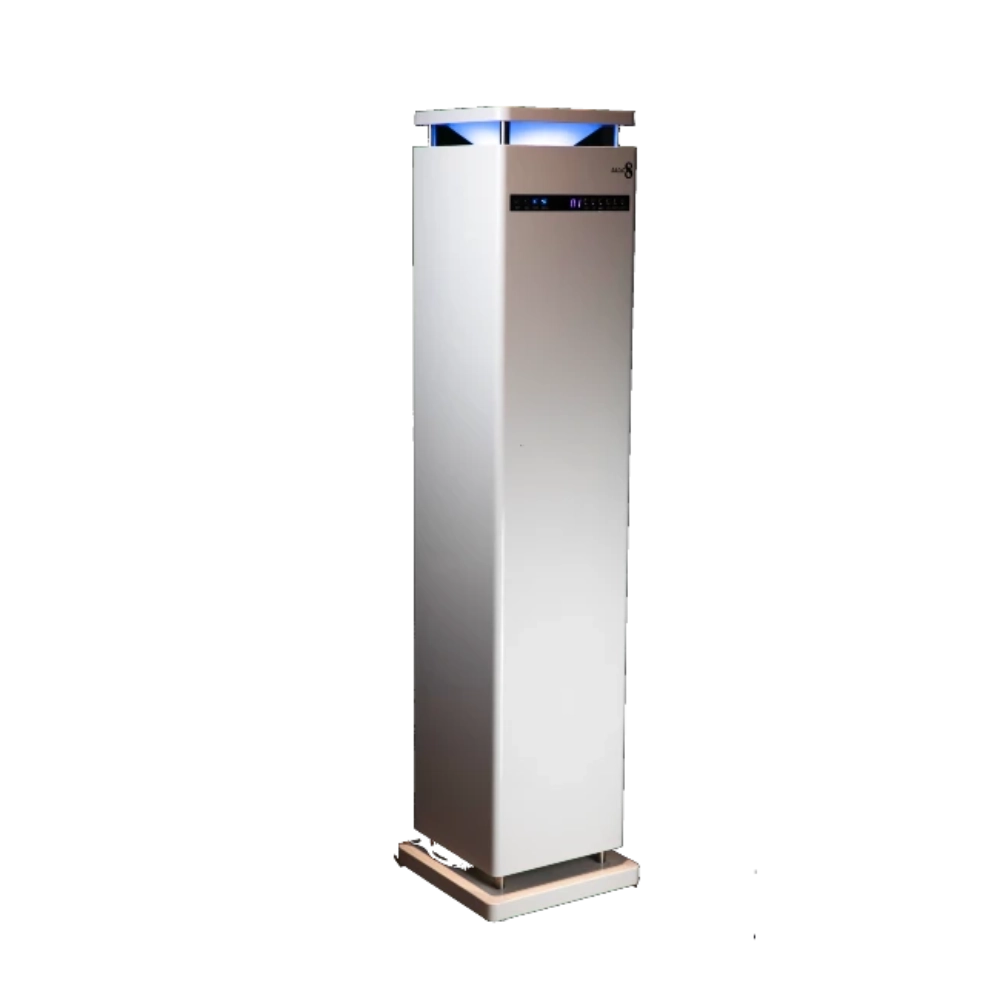 vk 102 air disinfection unit, side view