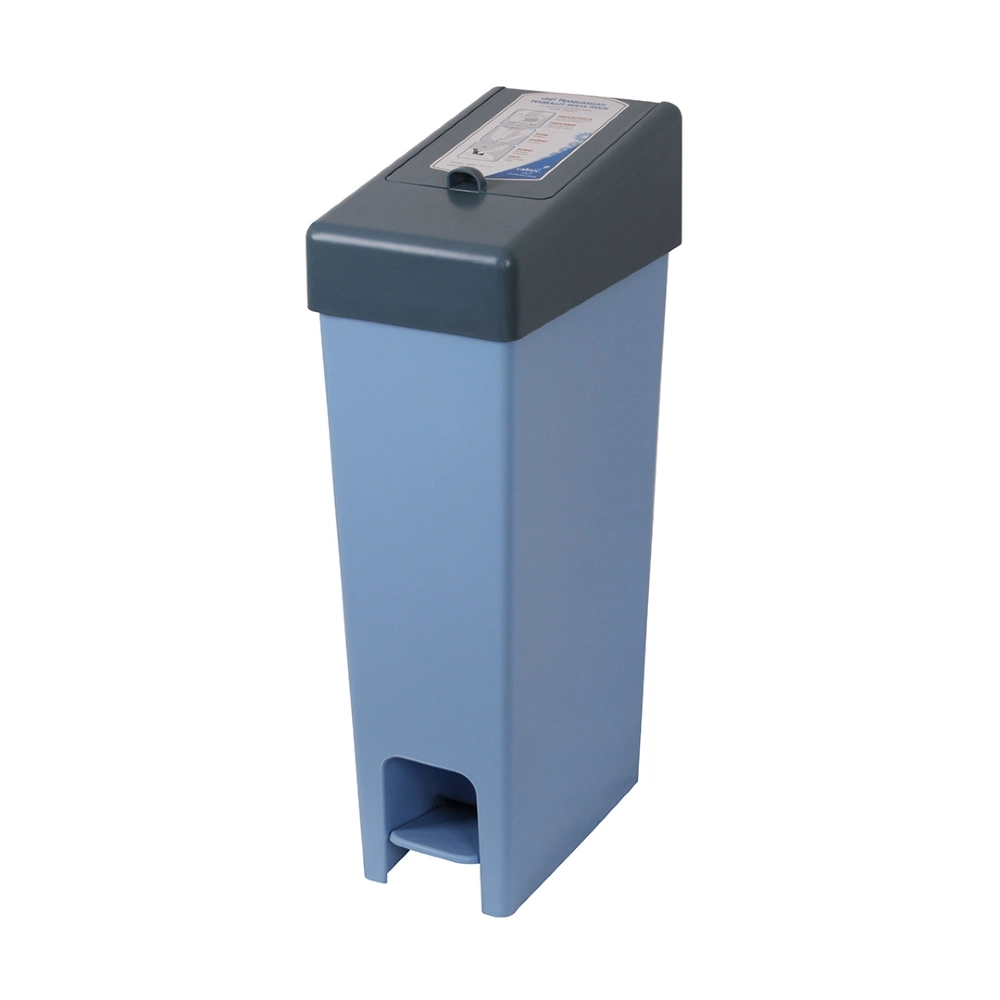 Manual Sanitary Bin side