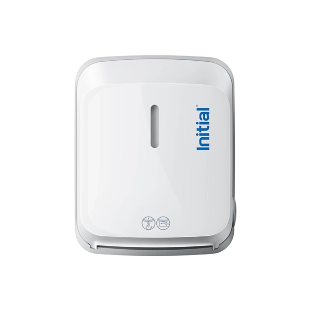 Paper towel dispenser white front