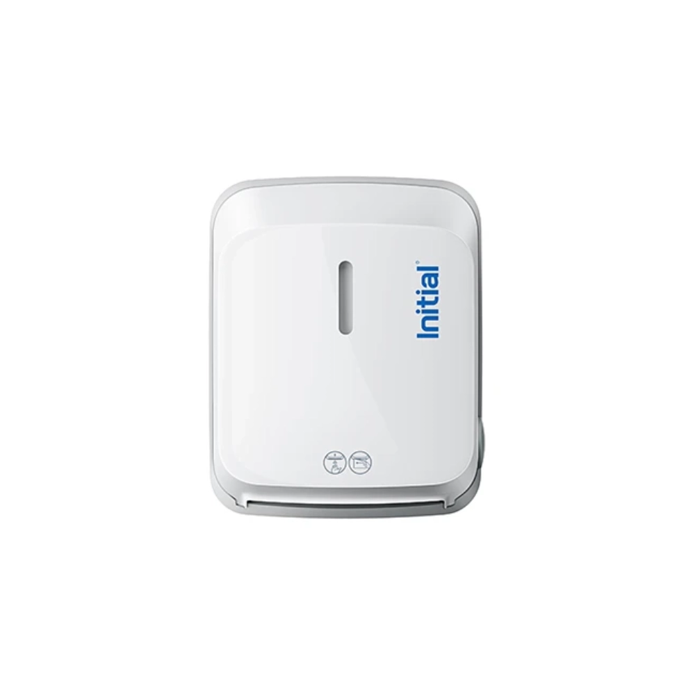 Paper towel dispenser white front