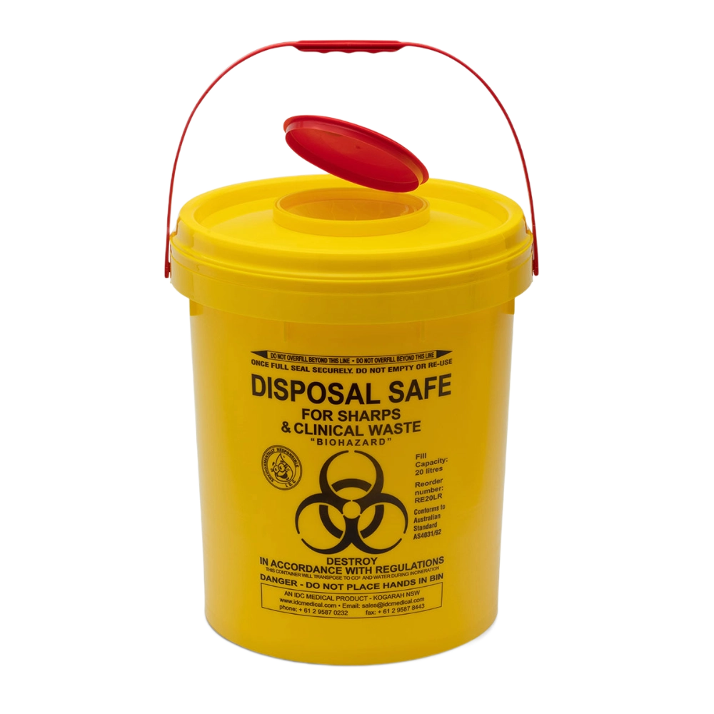 clinical waste & sharps 20L pail