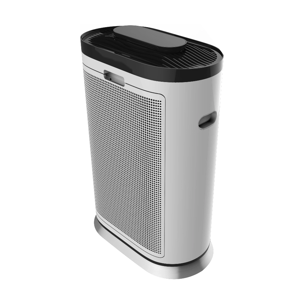 Air purifier white side