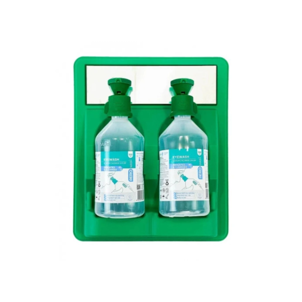 Signature dual sanitiser white front