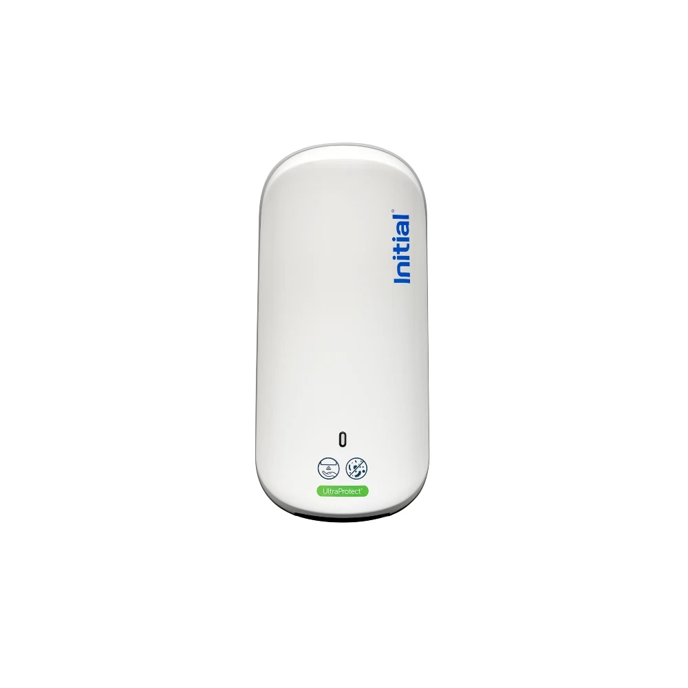 No-touch hand sanitiser white front