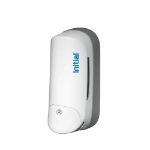 Manual hand sanitiser white side