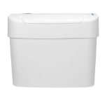 Front -Inclusive Sanitary Bin - Automatic white