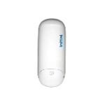 Manual hand sanitiser white front