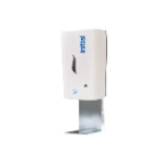 No touch hand sanitiser white side