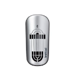 Air fresh fan silver front