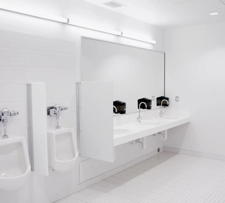 White washroom