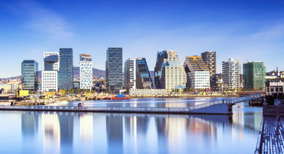 Skyline of Oslo