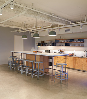 large kitchen