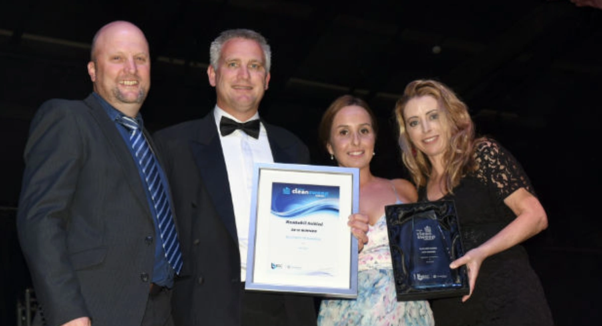 Clean sweep award