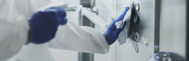 anti-bacterial wipe