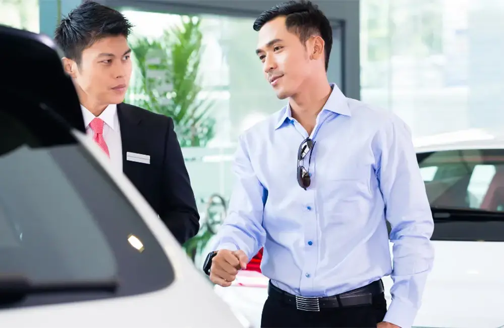 car showroom