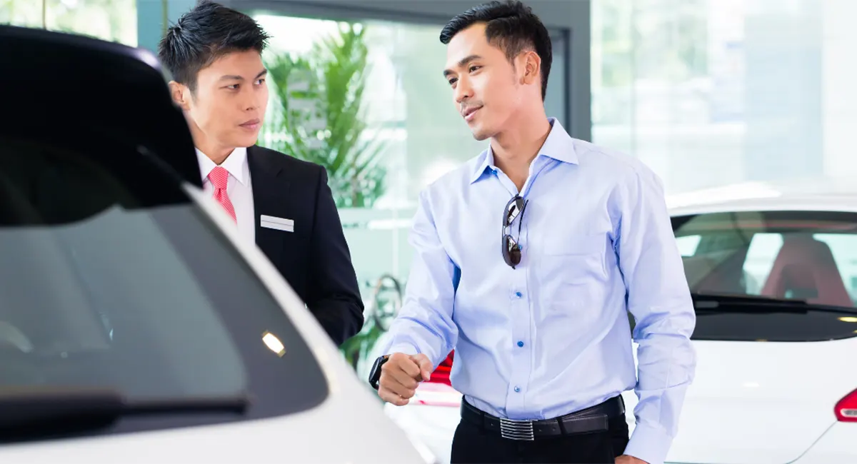 car showroom