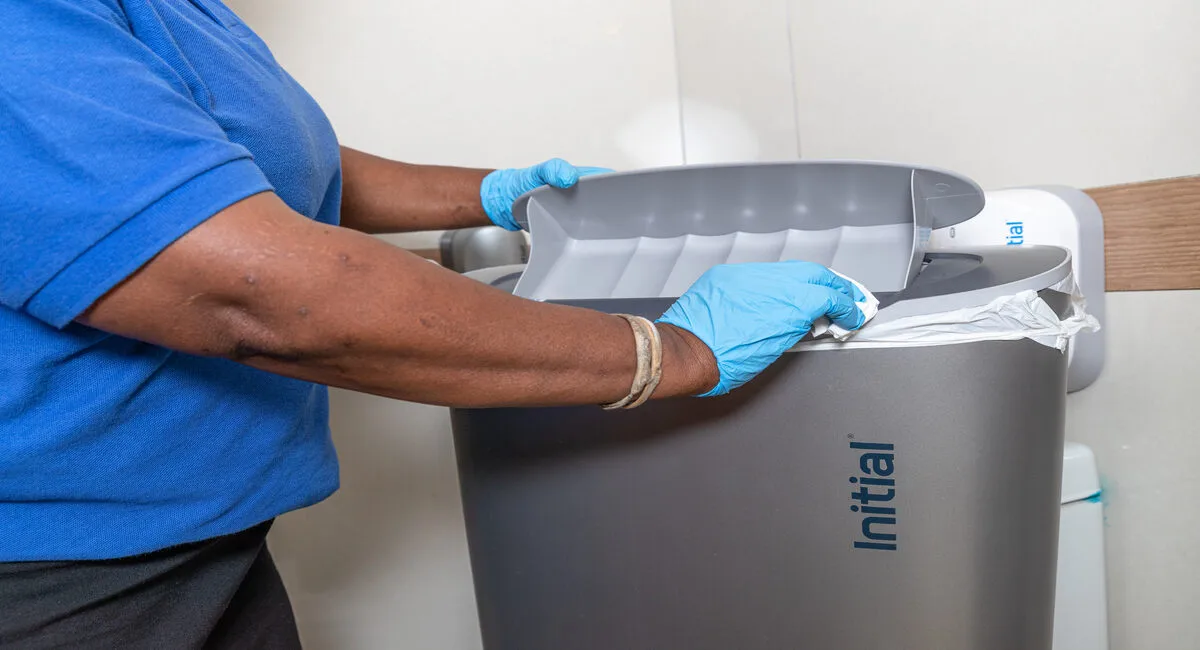 sanitary bin