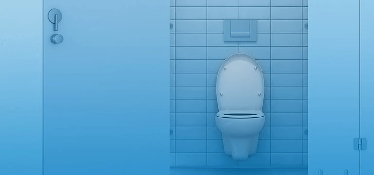 toilet cubicle