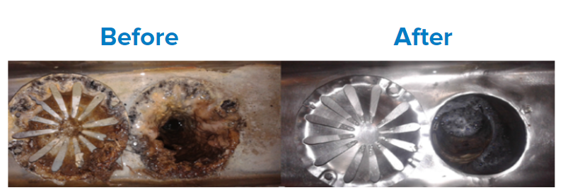 steams before and after