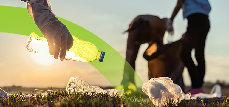 économie circulaire bouteille plastique