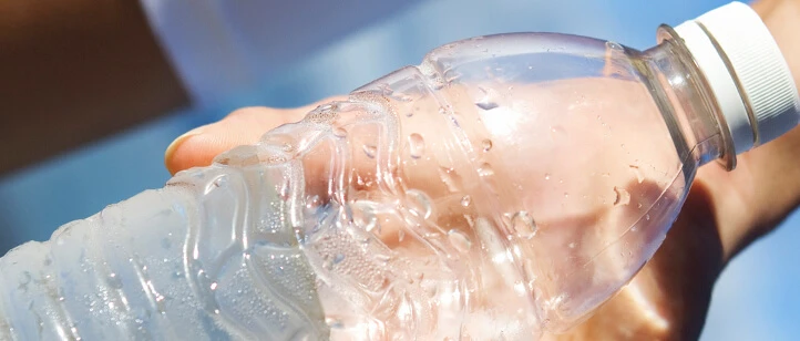 bottle of water