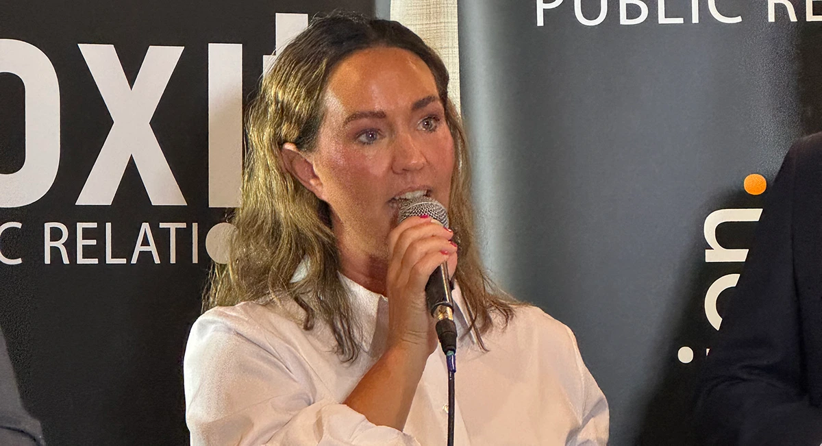 Camilla Ditlefsen i debatt under Arendalsuka