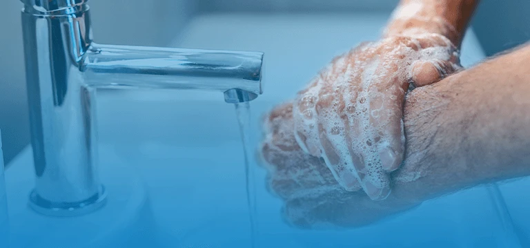 hand washing