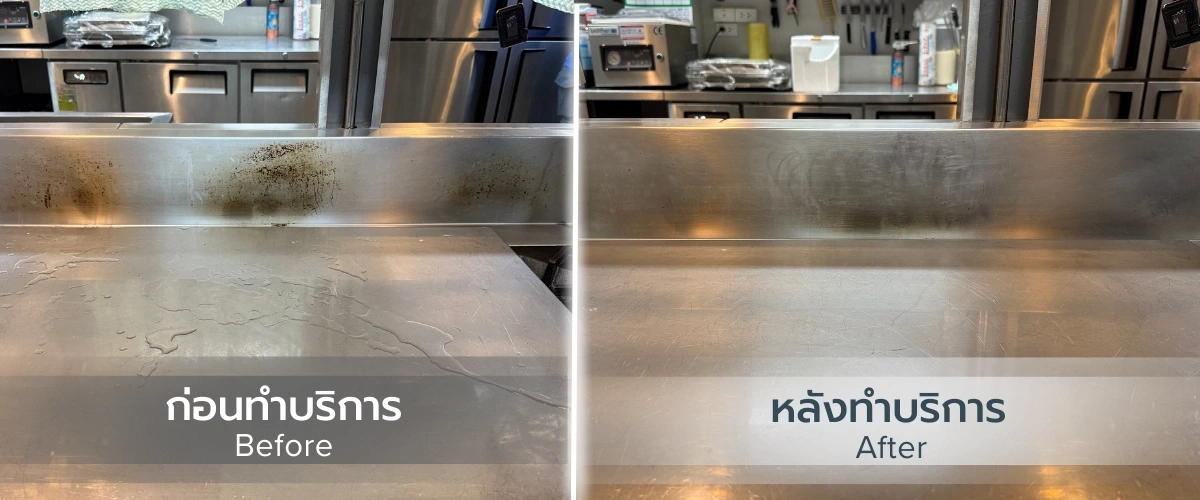 Kitchen deep cleaning